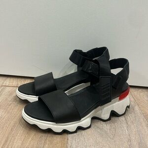 Sorel platform sandals